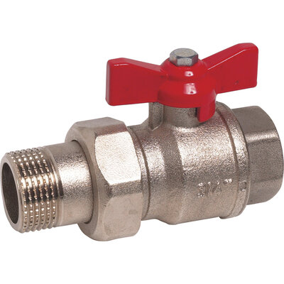 Vanne presse étoupe - SFERACO - Raccord démontable - MF1/2"
