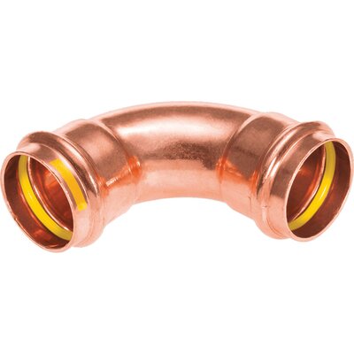 Coude cuivre gaz - CONEX BÄNNINGER - FFØ22mm - A sertir - 90°