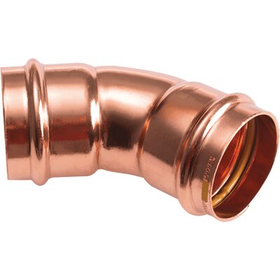 Coude cuivre gaz 45° - CONEX BÄNNINGER - FFØ22mm - A sertir