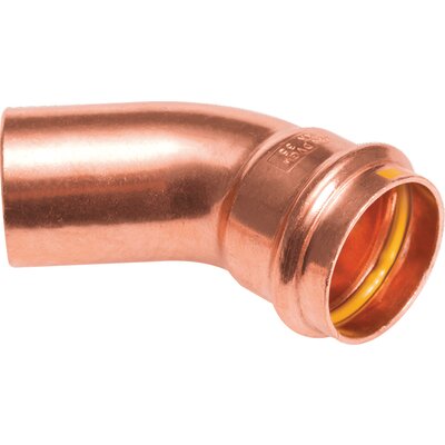 Coude cuivre gaz 45° - CONEX BÄNNINGER - MFØ14mm - A sertir