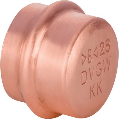 Raccord bouchon cuivre gaz - CONEX BÄNNINGER - FØ18mm - A sertir