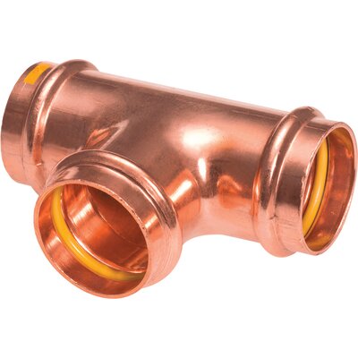 Té égal cuivre gaz - CONEX BÄNNINGER - FFFØ14mm - A sertir