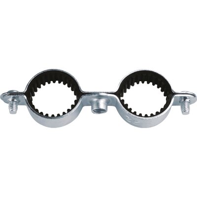 Collier de fixation isophonique - SIDER - Fixation double - Ø12mm - Vendu par 50
