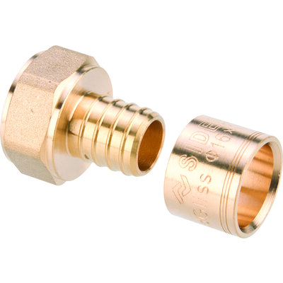 Raccord fixe PER - SIDER - SidGliss - A glissement - Ø16mm - F1/2"