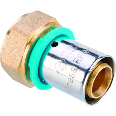 Raccord fixe PER - SIDER - SidPress - A sertir - Ø16m - F1/2"