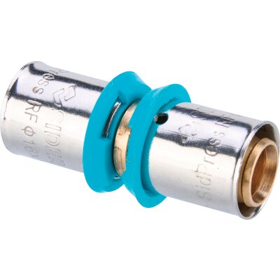 Raccord manchon PER - SIDER - SidPress - A sertir - Ø16mm