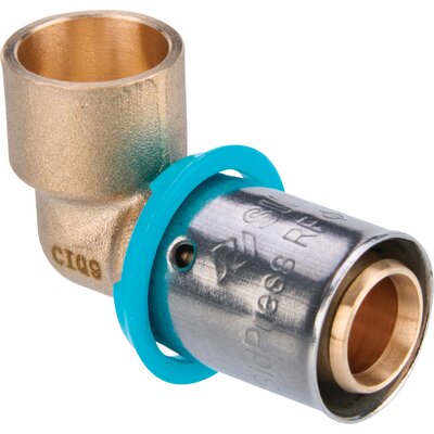 Coude PER - SIDER - SidPress - A sertir PER Ø16mm - A souder Cuivre Ø14mm