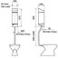 Miniatures schemas de schemas Réservoir WC - Joker 500 - Regiplast - Haut - Tube coudé1