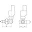 Miniatures schemas de schemas Robinet de radiateur tri-axe thermostatique - F 3/4" - Senso - Comap1