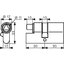 Miniatures schemas de schemas Cylindre pompier nickelé - THIRARD - 30 x 30 mm - Clé triangle 11 mm1