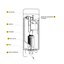 Miniatures schemas de schemas Réservoir WC - Joker 501 - Regiplast - Haut - Tube droit2