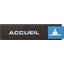 PLAQ ACC 175X45 NR ACCEUIL