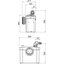 Miniatures schemas de schemas Broyeur sanitaire - 2 postes - 400 W - Sanibroyeur pro  - SFA2