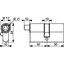 Miniatures schemas de schemas Cylindre pompier - THIRARD - Clé / triangle 11 mm sortant1