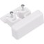 EMBOUT 32X12,5 BLANC