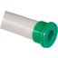 Miniatures photos de photos Flexible lisse Blanc - SIDER - Embout vert - 1,5 m2
