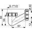 Miniatures schemas de schemas Siphon de baignoire en V - 1"1/2 - Ø 40 mm - Wirquin Pro1