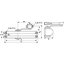 Miniatures schemas de schemas Ferme-porte GR010 - Bras compas - Argent1