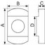 Miniatures schemas de schemas Ecrou carré coulissant - Femelle M8 - Flamco1