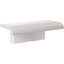 Miniatures photos de photos Tablette de douche blanche seul - 97 x 230 x 78 mm - Arsis - Pellet ASC1