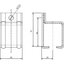 Miniatures schemas de schemas Support de rail - Sportub - Mantion - Fixation murale - Capacité 150 kg1