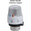 Miniatures photos de photos Tête de robinet thermostatique LQ M28 de radiateur - Bulbe liquide - Longueur 80 mm2