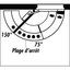 Miniatures schemas de schemas Arrêt mécanique pour TS90,91, 92, 93,XEA et ITS96 - Dormakaba - 75°2