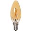 Miniatures photos de photos Ampoule LED flamme à filament - Golden - Culot E141