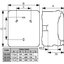 Miniatures schemas de schemas Coffret en saillie étanche - 1 rangée - 2 + 1 modules - Plexo - Legrand1