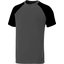 Miniatures photos de photos Tee-shirt de travail style Baseball 2 Tone Dickies - Gris et noir - Taille XXL1