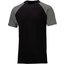 Miniatures photos de photos Tee-shirt de travail style Baseball 2 Tone Dickies - Noir et gris - Taille S1