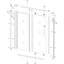 Miniatures schemas de schemas Rail porte pivotante 140 cm Reflet-C Odyssea - 1347 cm1