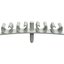 Miniatures photos de photos Collier de fixation Fix-Ring Multi Gris - Quadruple - Boite de 25 - Ing Fixations1