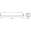 Miniatures schemas de schemas Applique Led - SARLAM LEGRAND - Prismaline - Sans interrupteur - 700 lm - IP44 1