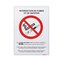 Miniatures photos de photos Panneau interdiction de fumer et de vapoter Novap - 210 x 297 mm1