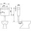Miniatures schemas de schemas Réservoir WC - REGI SUPER - Regiplast - Simple débit - Semi-bas - Interrompable2