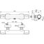 Miniatures schemas de schemas Mitigeur douche thermostatique - PORCHER - Olyos II - l. 315 mm1