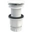 Miniatures photos de photos Bonde de lavabo Hygiénique - DELABIE  - Sans garde d'eau - Débit 36L/min1