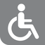 Personne à mobilité réduite - En fauteuil roulant Personne à mobilité réduite - En fauteuil roulant