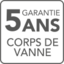 5 ans corps de vanne