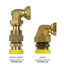 Miniatures photos de photos Coude 90° de transition PLT Flexiclic Clap Chuchu Decayeux - Femelle - Joint plat - DN 201