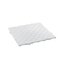 Miniatures photos de photos Caillebotis plastique – GILAC – 500 x 500 mm – Ép. 22 mm – Blanc2