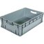 BAC PALET. 600X400 34L GRIS