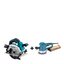 Miniatures photos de photos Lot scie circulaire sans fil Ø165 mm et ponceuse excentrique Ø150 mm – MAKITA – LXT 18 V et 310 W, sans batterie1