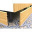 Miniatures photos de photos Pied de meuble - INTERGES - Ø28 mm - H100mm 2