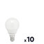 Miniatures photos de photos Lot de 10 ampoules LED sphérique - Dhome - E14 - 470 Lumens - 5 W - 2700 K1
