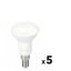 Miniatures photos de photos Lot de 5 ampoules LED réflecteur - R50 - Dhome - E14 - 5 W - 470 lm - 2700 K - Boite1