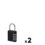 Miniatures photos de photos Cadenas de sûreté - Compact 04 - Thirard - Combinaison modifiable - Lot de 21