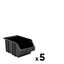 Miniatures photos de photos Lot de 5 bacs de rangement eco concept - 8 Litres1