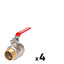 HC_$ 4 VANN SPH POIGN MF 1"1/2
